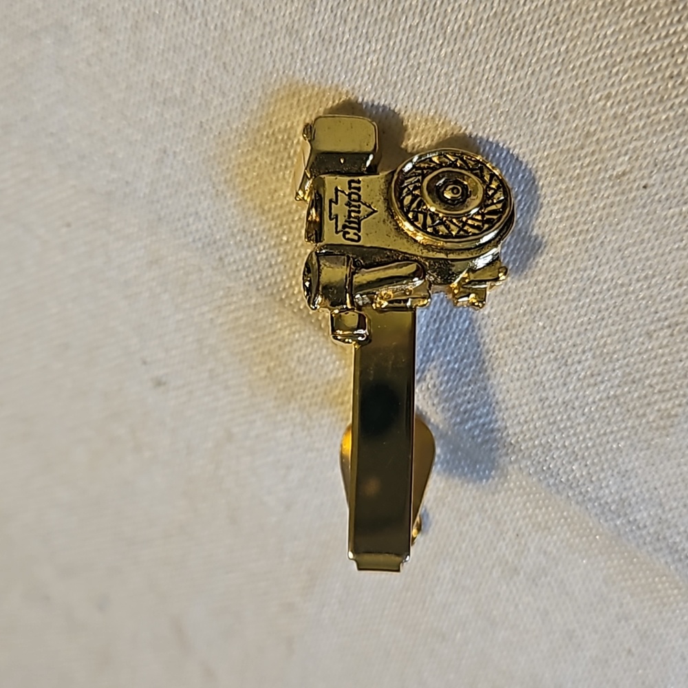 Clinton Small Engine Tie Clip made is USA